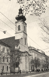 The unitarian church and college in Kolozsvár