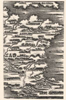 Gallia térképének megmaradt, eredeti fadúca (RMNy 50) 