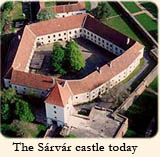 The Sárvár castle today 